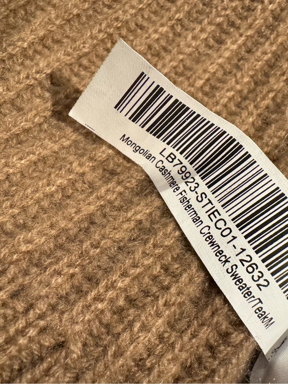 Quince Camel Ribbed Crewneck Sweater - Picture 5 of 5